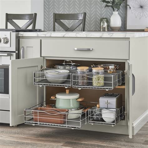 simplehuman pull out cabinet organizer